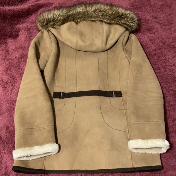 Suede with Polyester Fiber lining Jacket - Picture 3 of 8